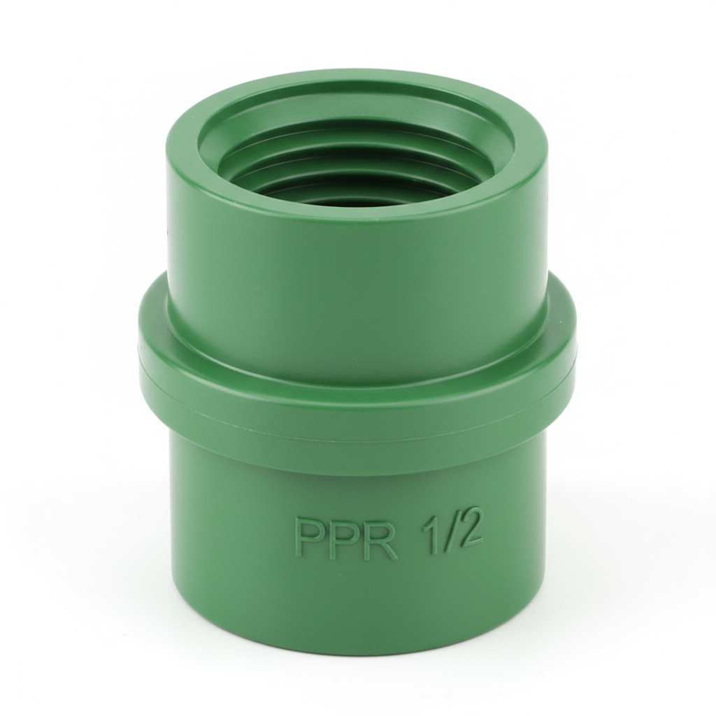 ½" PPR Straight Coupling — Inline Pipe Joiner for Hot & Cold Water Systems