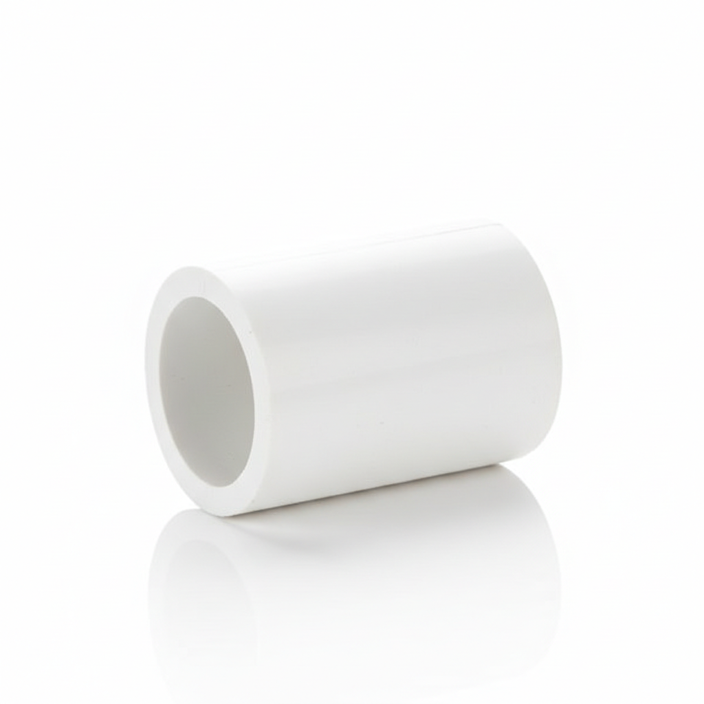 1" uPVC Straight Coupling — Solvent Weld Pipe Joiner for PVC Systems