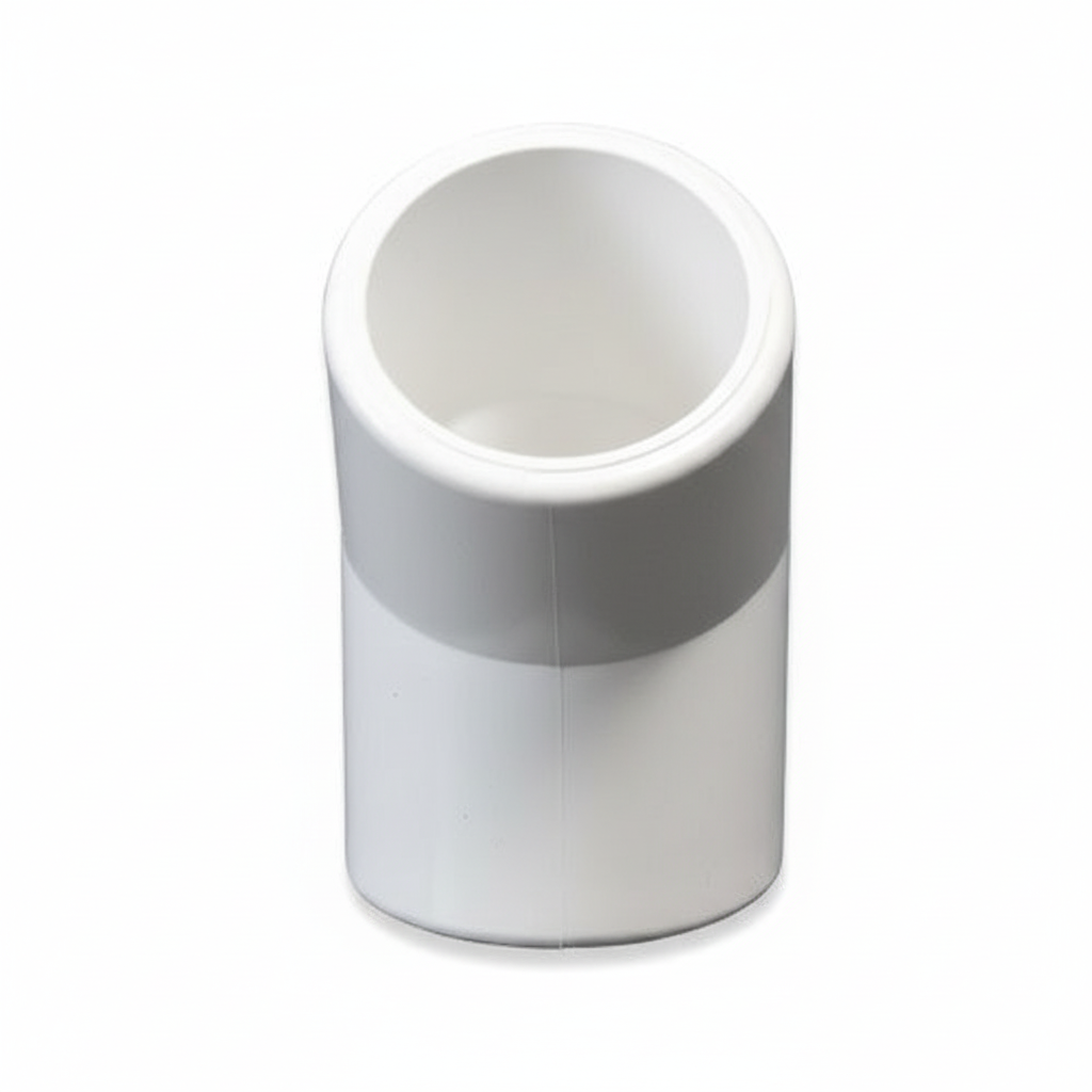 2" uPVC 45° Pipe Bend — Gradual Elbow for Cold Water & Drainage Systems