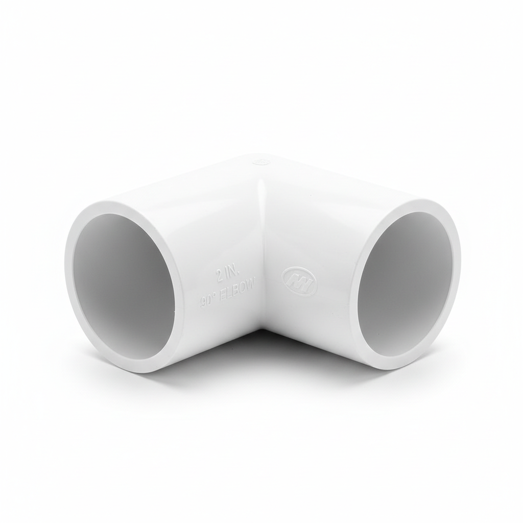 2" uPVC Pipe Bend — 90° Elbow for Cold Water & Drainage Systems
