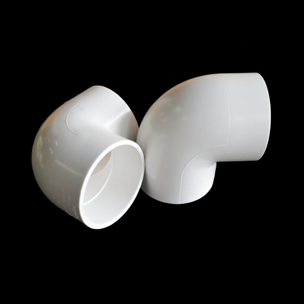 3" uPVC Pipe Bend — 90° Elbow for Drainage & Soil Pipe Systems