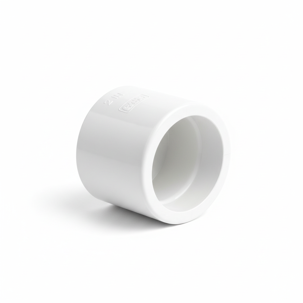 2" uPVC End Cap — Pipe Termination Fitting for PVC Systems