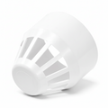 2" uPVC Vent End Cap — Vented Pipe Termination for Drainage & Plumbing Stacks