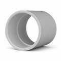 2" uPVC Straight Coupling — Solvent Weld Pipe Joiner for PVC Systems