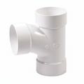 2" uPVC Swerve Tee — Angled Branch Fitting for Drainage & Irrigation Systems