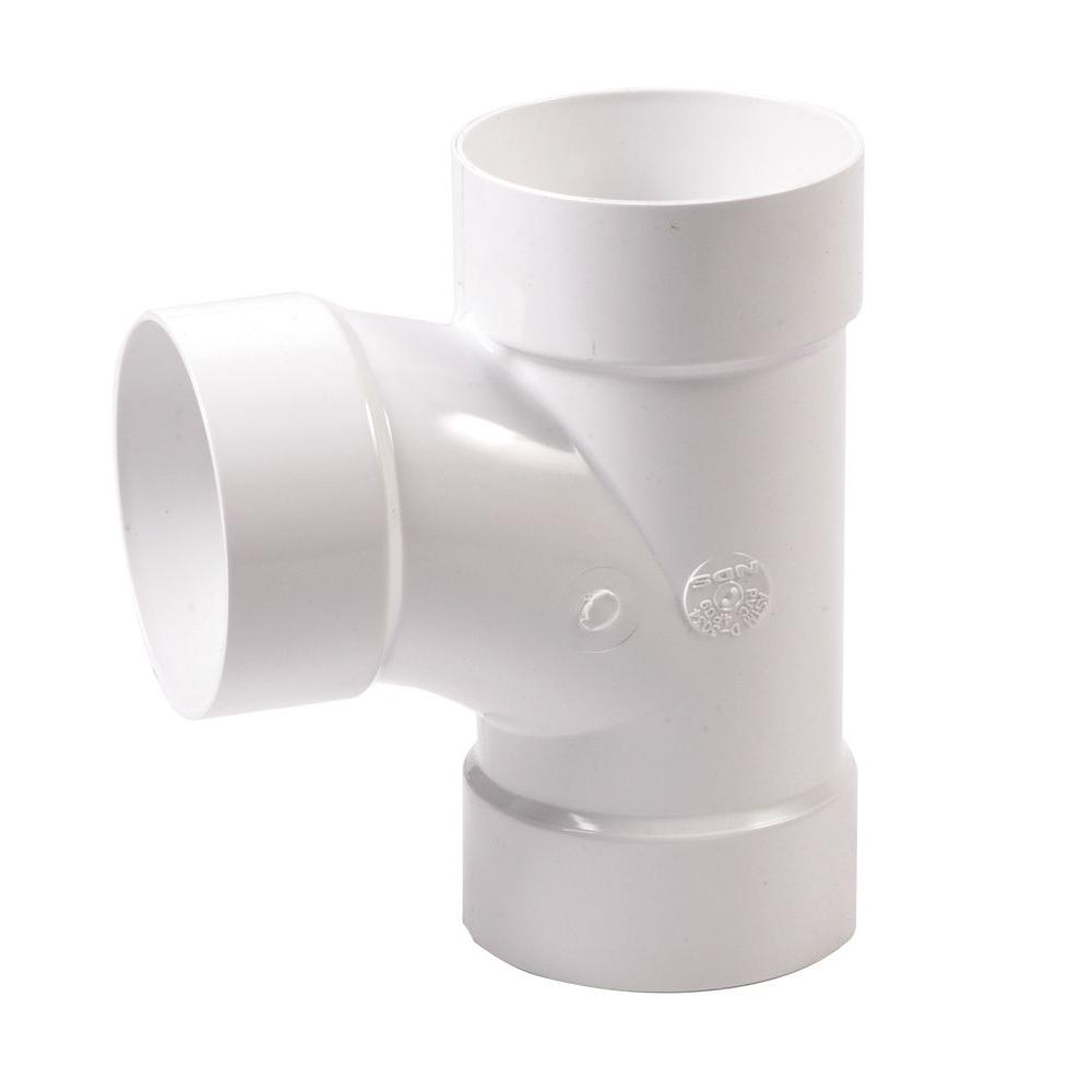 2" uPVC Swerve Tee — Angled Branch Fitting for Drainage & Irrigation Systems
