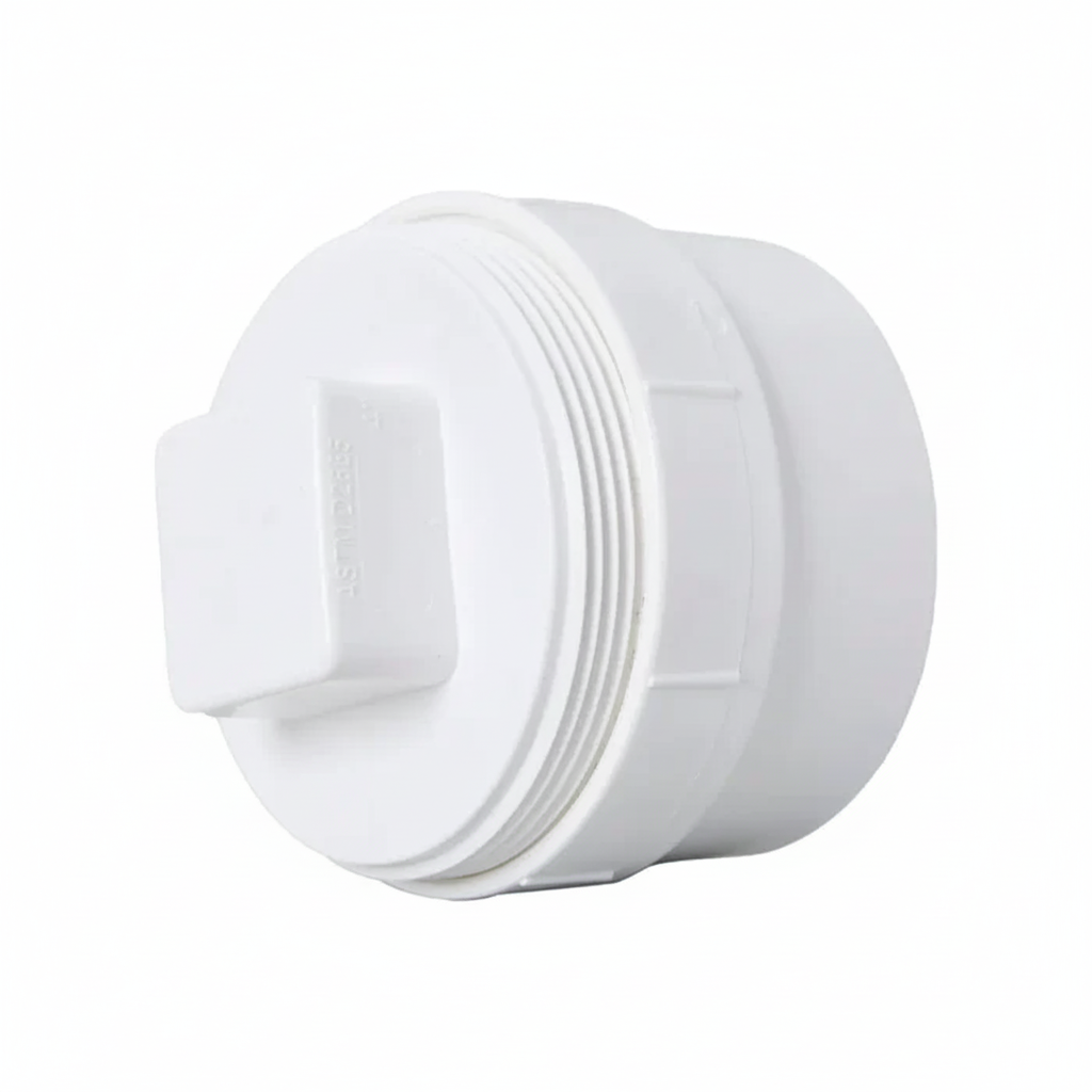 3" uPVC Clean Out — Access Plug for Drainage & Soil Pipe Maintenance