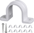 1" Pipe Clip — Plastic Pipe Support Bracket for PVC & PPR Pipes