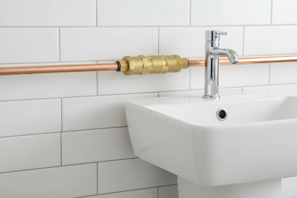 ½" K2 PPR Faucet Bend — Heavy-Duty 90° Elbow with Reinforced Brass Insert