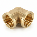 ½" Metal Faucet Bend — 90° Brass Elbow Tap Connector for Plumbing Systems