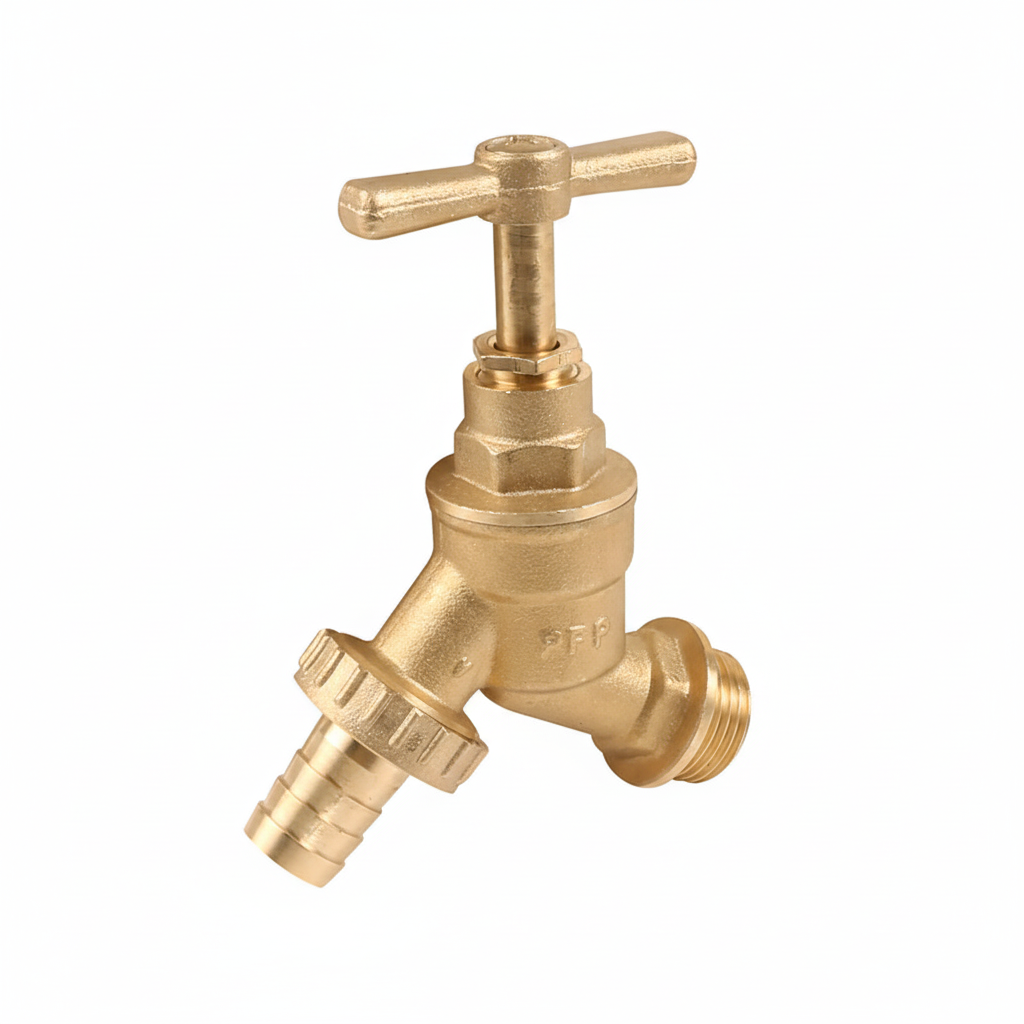½" Hose Tap — Outdoor Garden & Utility Bib Tap with Hose Connector