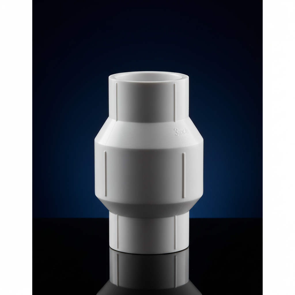 3" x 2" uPVC Reducer — Solvent Weld Pipe Reduction Fitting