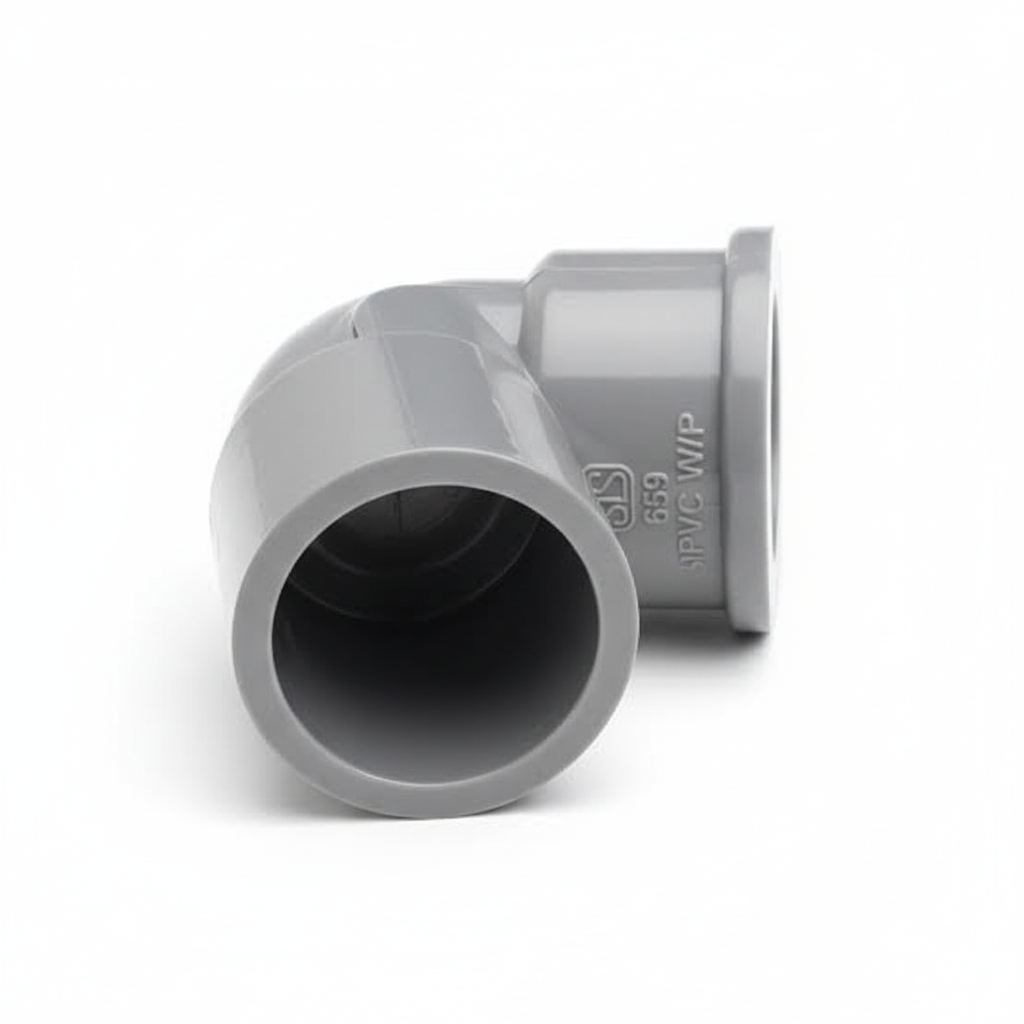 ½" TUK Faucet Bend — 90° Elbow Tap Connector for PVC Pipe Systems
