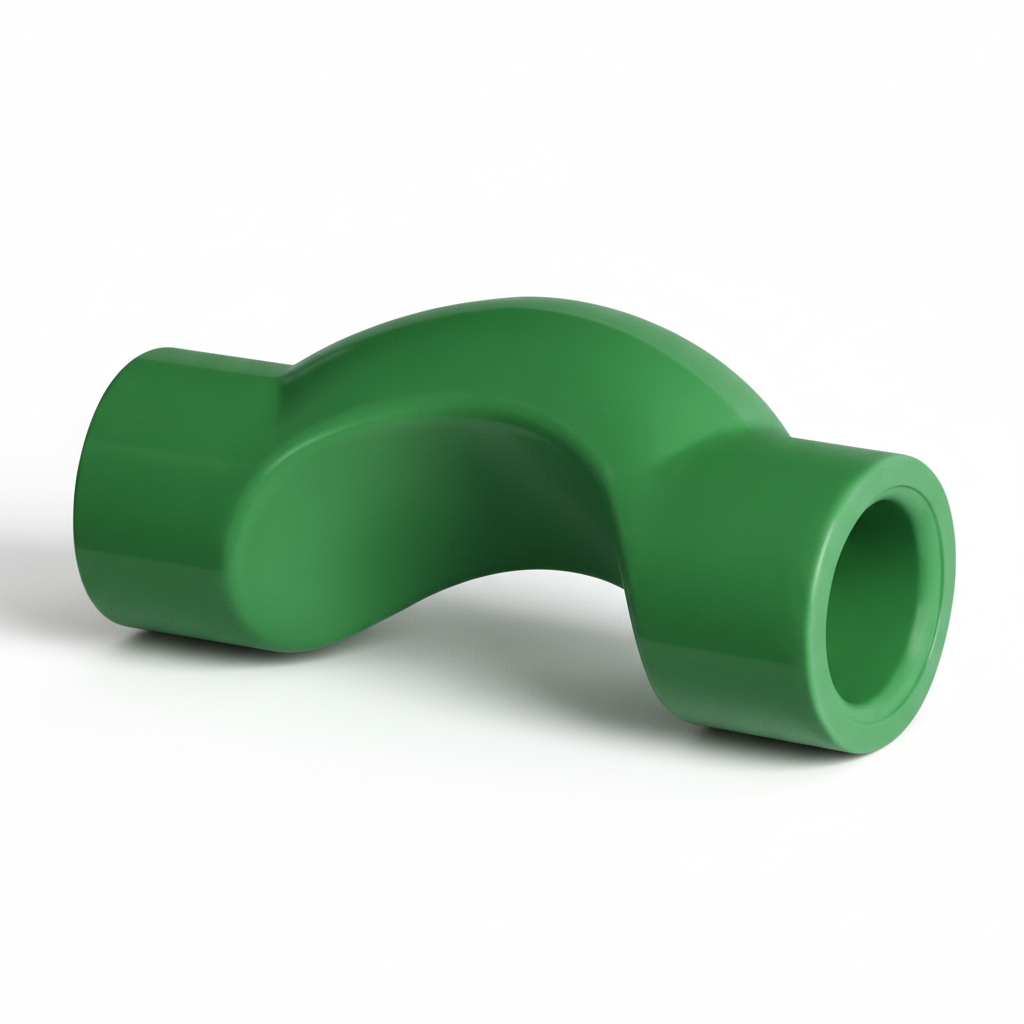 ½" PPR Overpass — Pipe Crossover Fitting for PPR Plumbing Systems