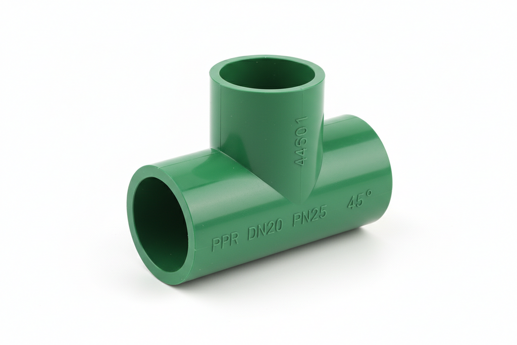 ½" PPR Tee — Equal Tee Junction Fitting for Hot & Cold Water Systems