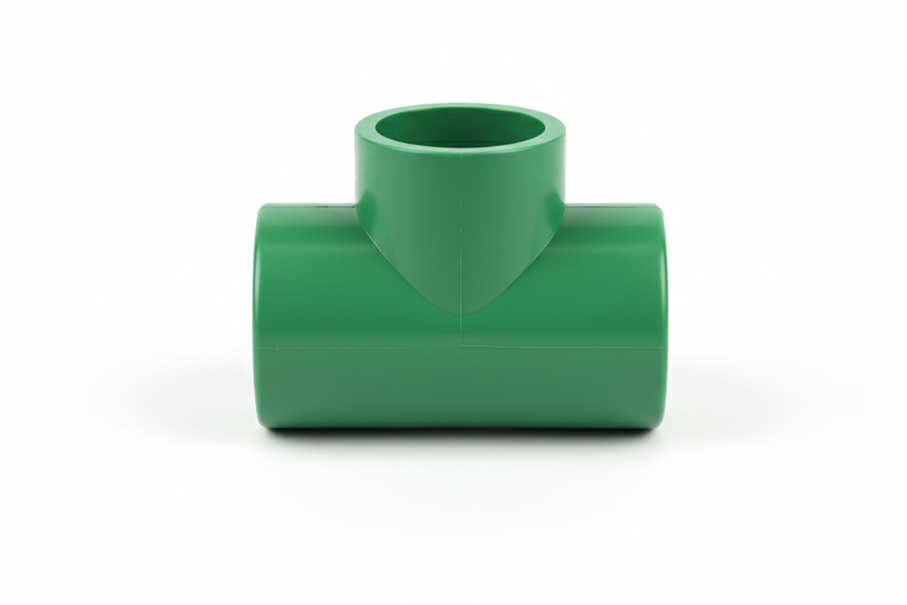 ½" PPR Tee — Equal Tee Junction Fitting for Hot & Cold Water Systems