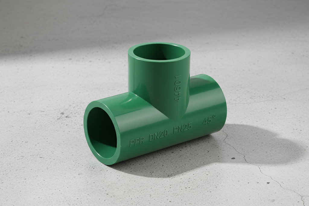 ½" PPR Tee — Equal Tee Junction Fitting for Hot & Cold Water Systems