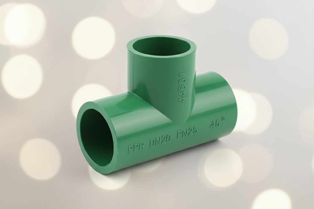 ½" PPR Tee — Equal Tee Junction Fitting for Hot & Cold Water Systems