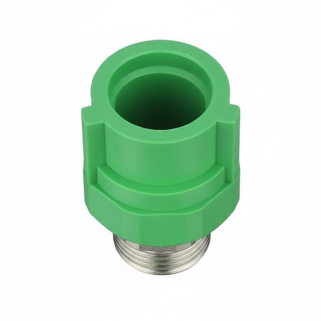1" PPR Valve Socket — Heat Fusion to Threaded Valve Connector