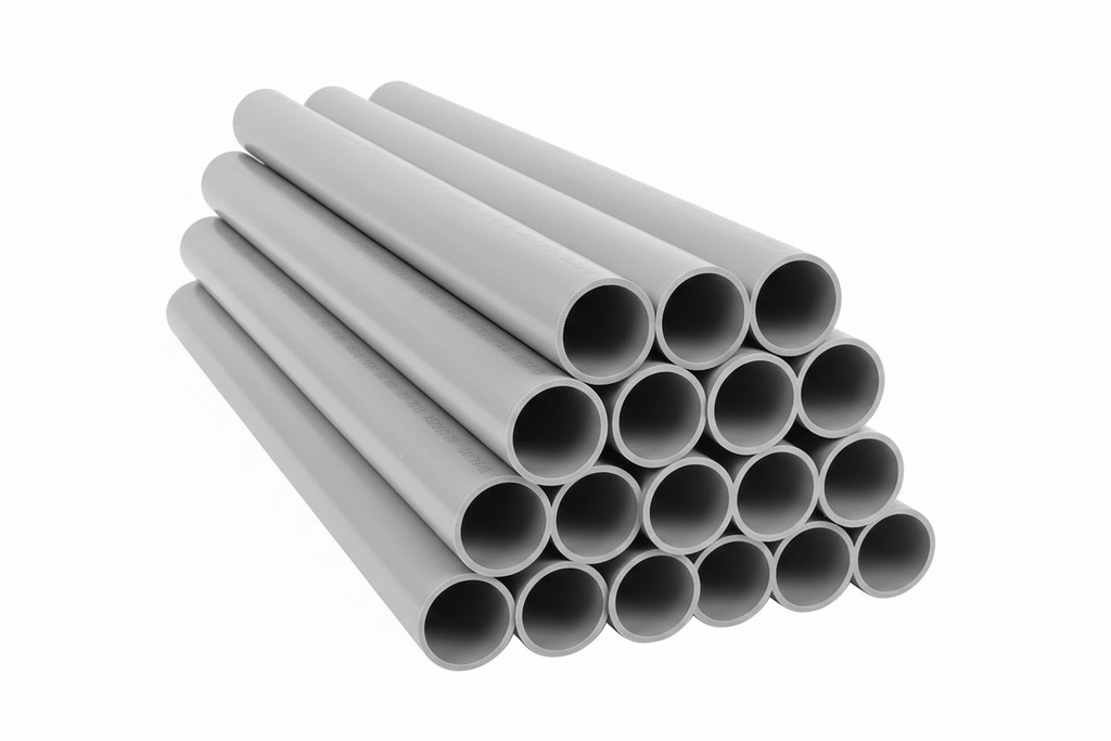2" uPVC Pipe — Cold Water Supply & Drainage Pipe (Per Metre)