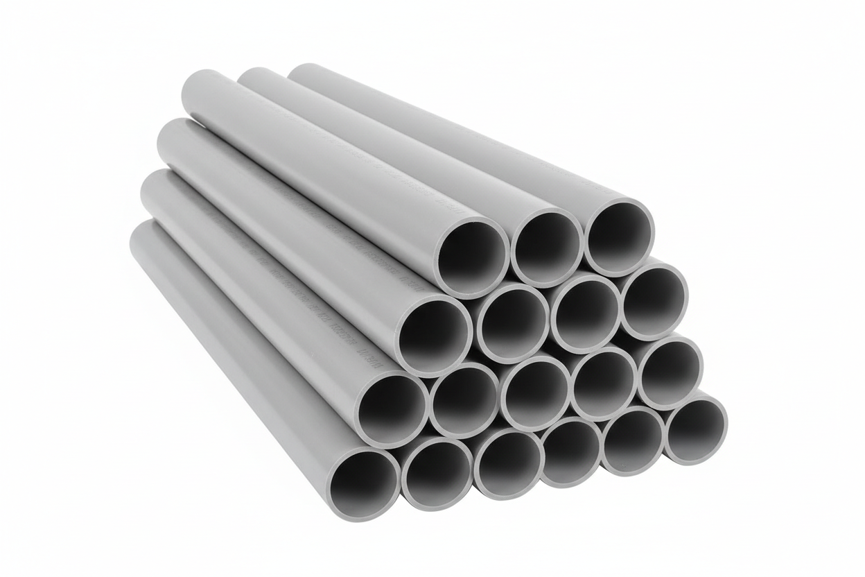 2" uPVC Pipe — Cold Water Supply & Drainage Pipe (Per Metre)