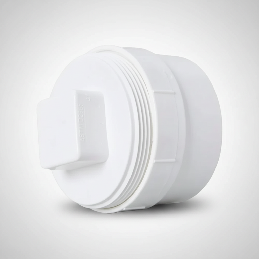 3" uPVC Clean Out — Access Plug for Drainage & Soil Pipe Maintenance