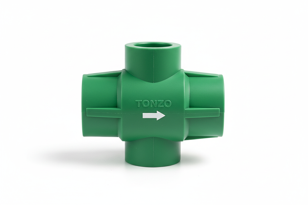 TONZO PPR Check Valve - Side profile view