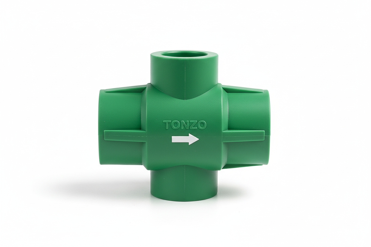 TONZO PPR Check Valve - Side profile view