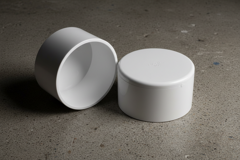 ¾" uPVC End Cap — Pipe Termination Fitting for PVC Systems