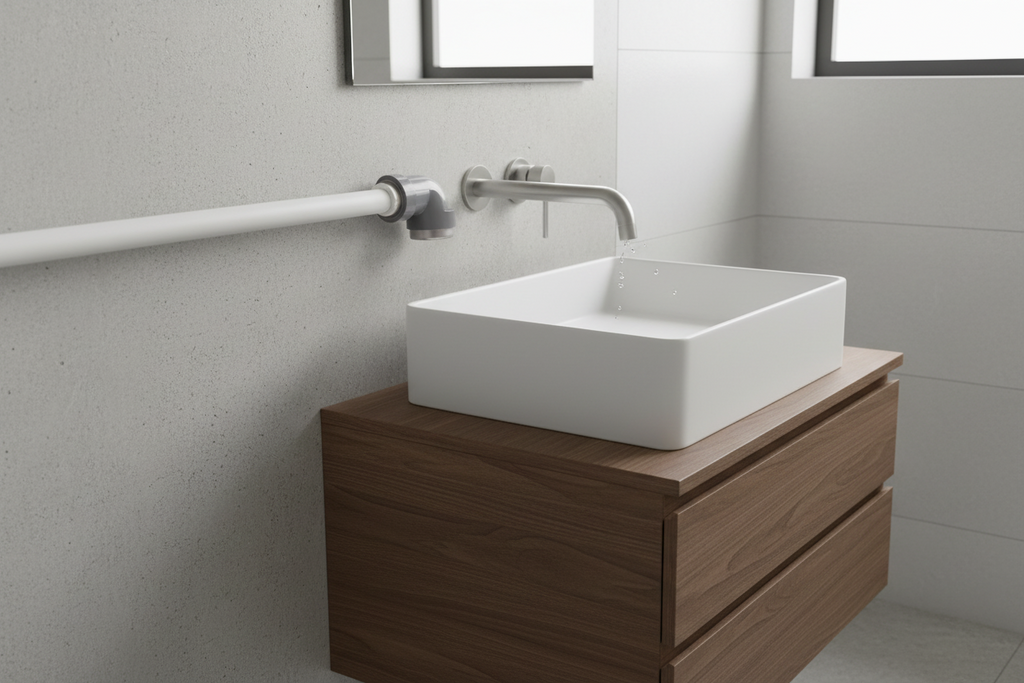 ¾" ERA PVC Faucet Bend with Brass Female Insert