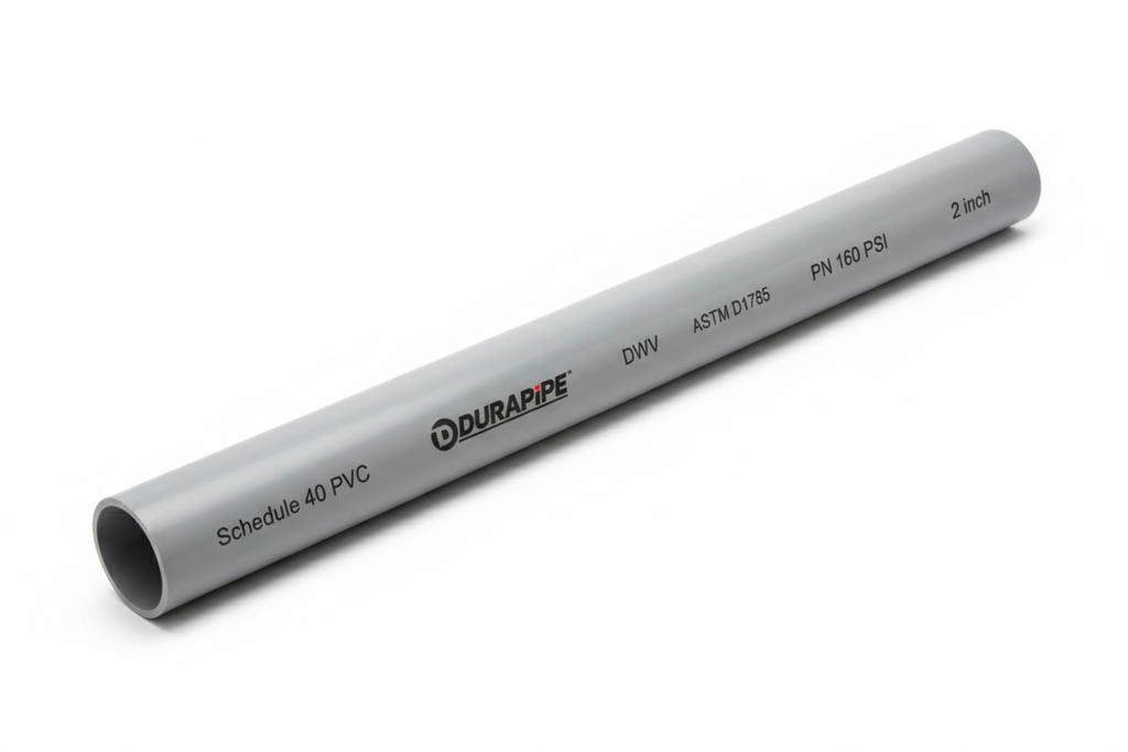 1" uPVC Pipe — Cold Water Supply & Drainage Pipe (Per Metre)