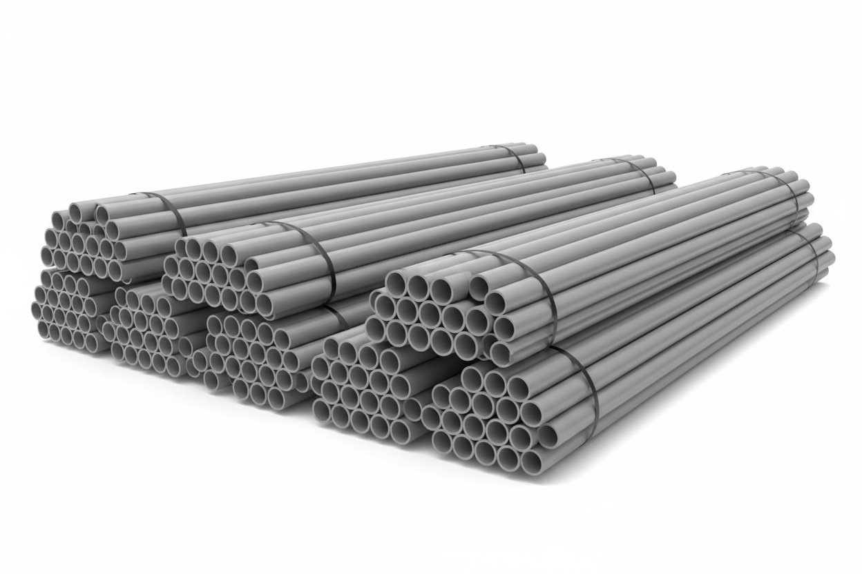 1" uPVC Pipe — Cold Water Supply & Drainage Pipe (Per Metre)