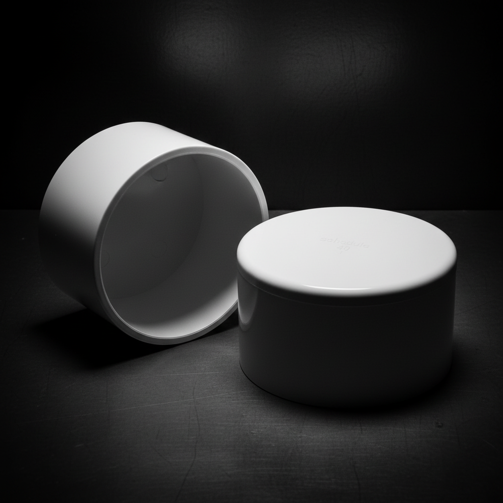 ¾" uPVC End Cap — Pipe Termination Fitting for PVC Systems