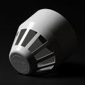 3" uPVC Vent End Cap — Vented Pipe Termination for Drainage Stacks & Vent Pipes