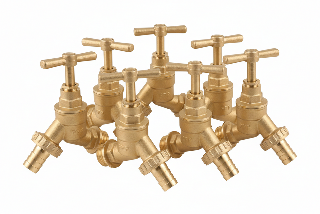 ½" Hose Tap — Outdoor Garden & Utility Bib Tap with Hose Connector