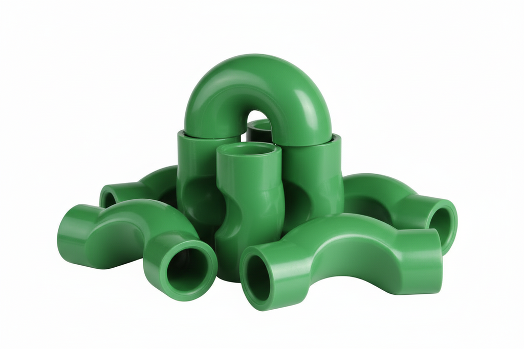 ½" PPR Overpass — Pipe Crossover Fitting for PPR Plumbing Systems