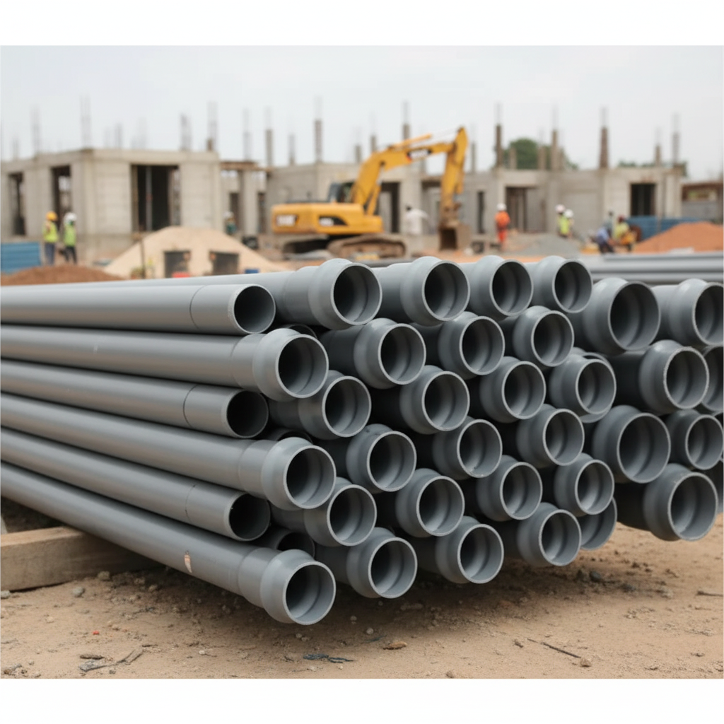 3" uPVC Pressure Pipe — High-Pressure Water Supply & Irrigation Pipe (Per Metre)
