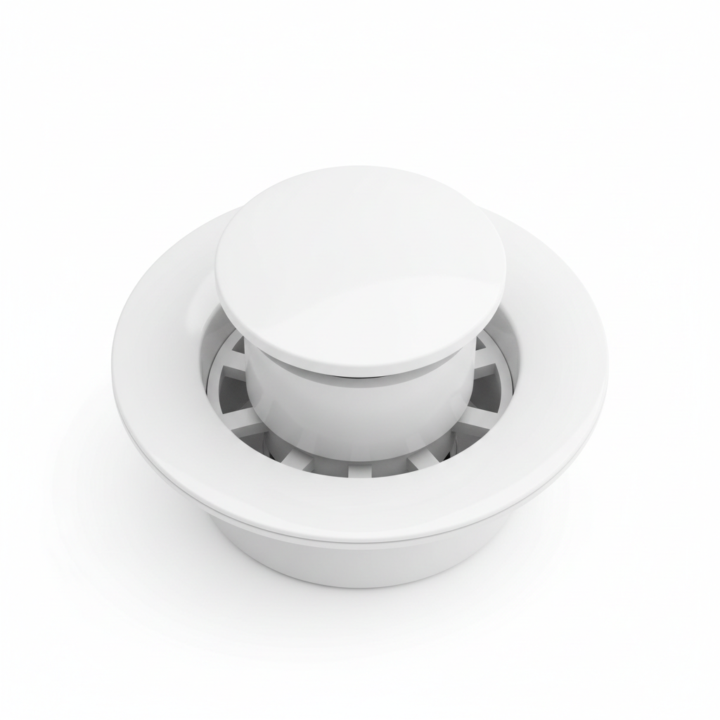 1¼" Plastic Pop-Up Waste — Push-to-Open Basin Waste Fitting