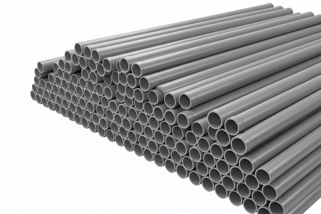 2" uPVC Pipe — Cold Water Supply & Drainage Pipe (Per Metre)