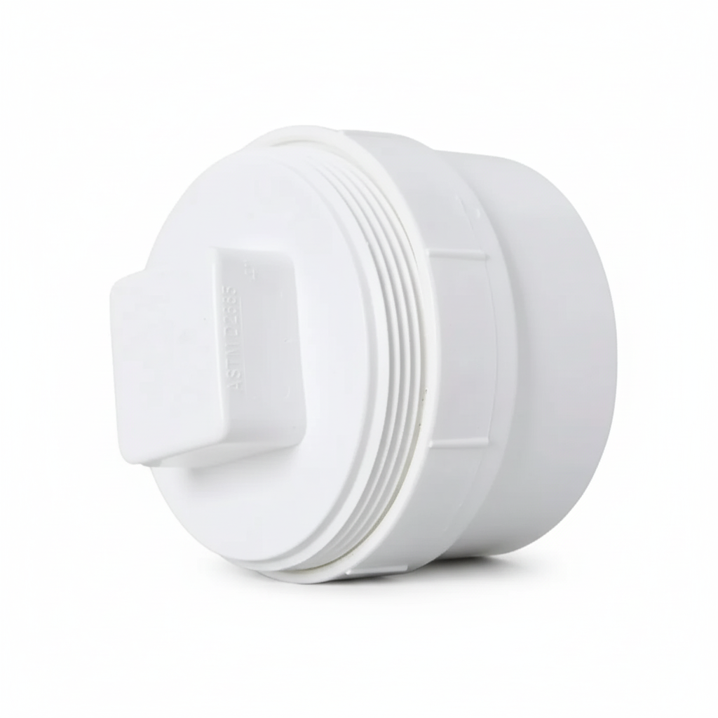 3" uPVC Clean Out — Access Plug for Drainage & Soil Pipe Maintenance