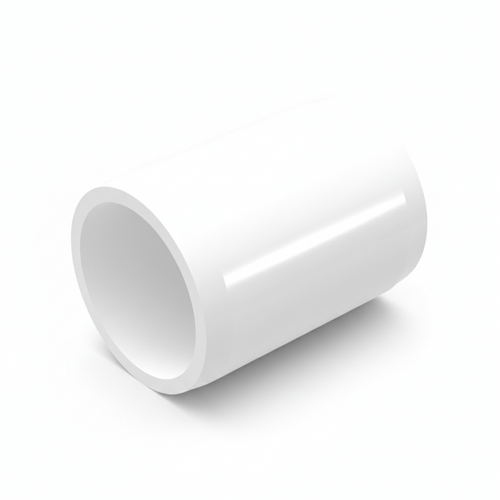 1" uPVC Straight Coupling — Solvent Weld Pipe Joiner for PVC Systems