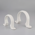 ¾" Pipe Clip — Plastic Pipe Support Bracket for PVC & PPR Pipes