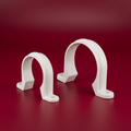 2" Pipe Clip — Plastic Pipe Support Bracket for 2" PVC & Drainage Pipes