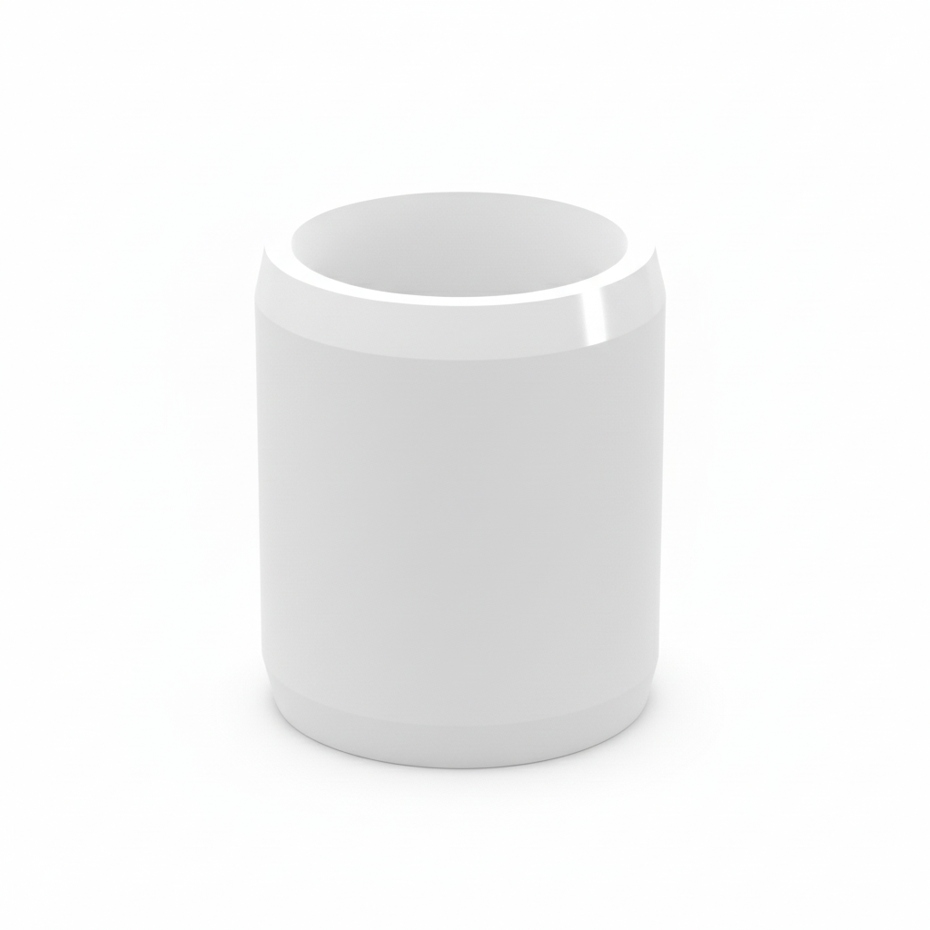 ½" uPVC Straight Coupling — Solvent Weld Pipe Joiner for PVC Systems