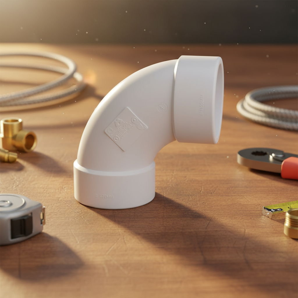 3" uPVC Slow Bend — Long-Radius Elbow for Drainage & Soil Pipe Systems
