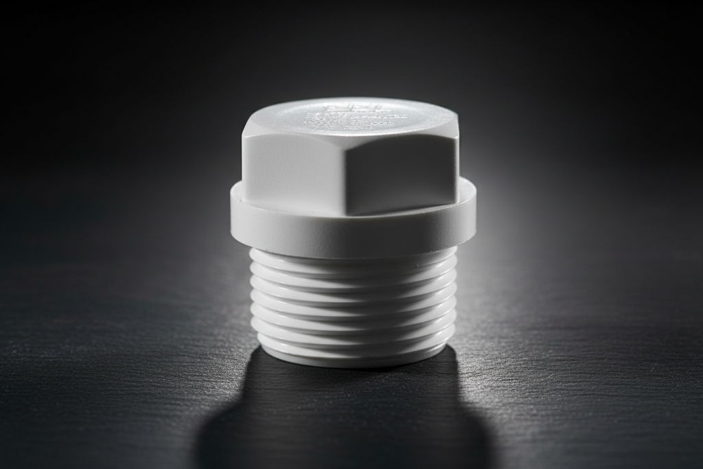 ½" BSP Pipe Plug — Threaded End Cap for Sealing Pipe Outlets