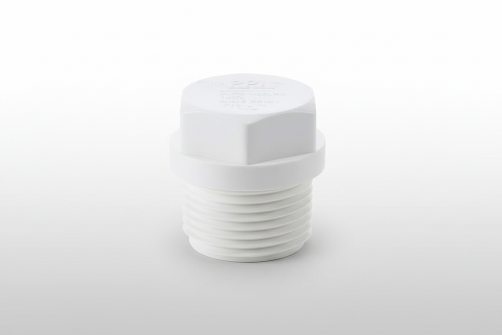 ½" BSP Pipe Plug — Threaded End Cap for Sealing Pipe Outlets