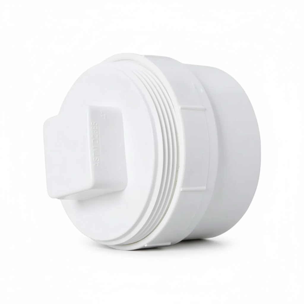 3" uPVC Clean Out — Access Plug for Drainage & Soil Pipe Maintenance